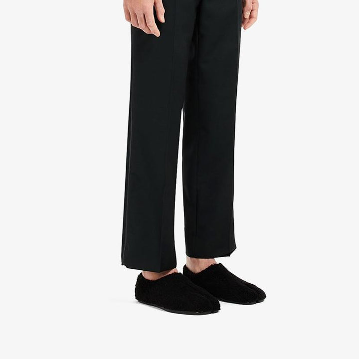 Faux Fur Spilt-Toe Shoes - Arno Conti Shoe