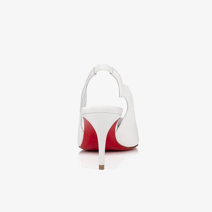 Trendy White Leather Pump - ARNO CONTI