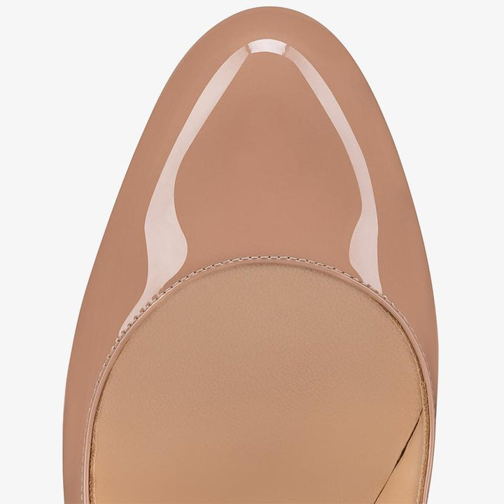 Beige Calf Leather Pumps 80 mm Stiletto - ARNO CONTI