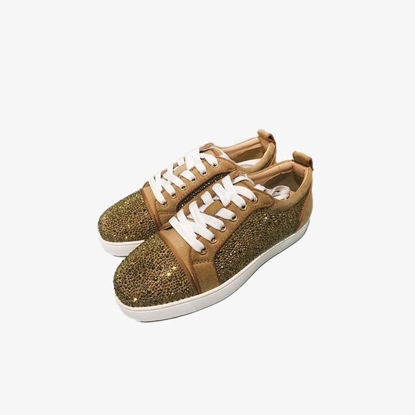 Mens Blond Slip On Low Top Sneakers - ARNO CONTI