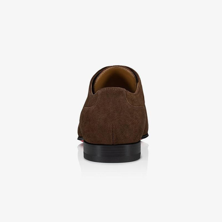 Brown Slip-On Suede Leather Shoes - ARNO CONTI