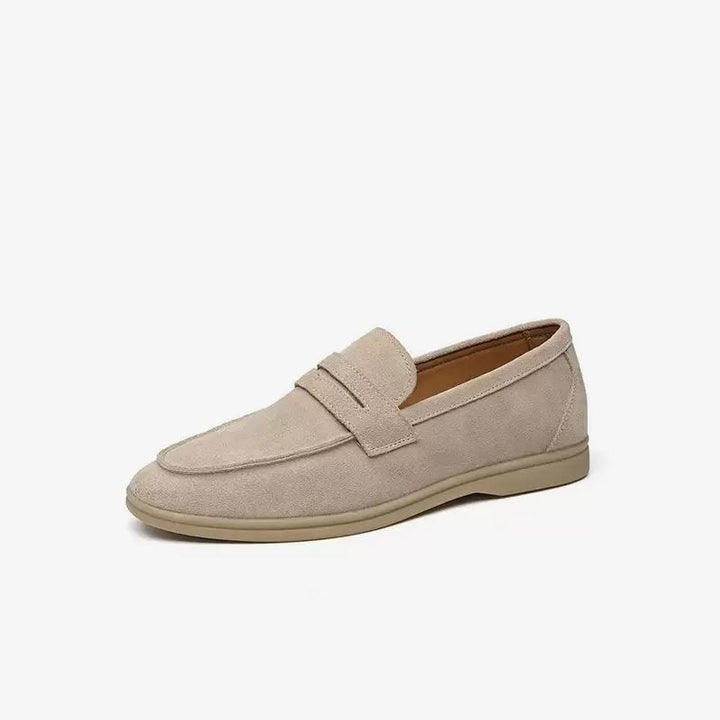 Micro Suede Slip On Upper Loafer - Arno Conti Shoe