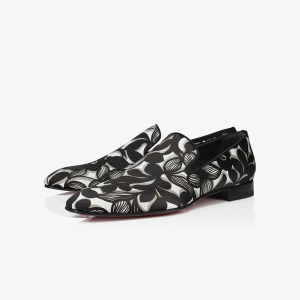 Satin Loafers Petunia Printed - ARNO CONTI