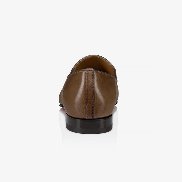 Slip On Brown Loafers Calf Leather - ARNO CONTI