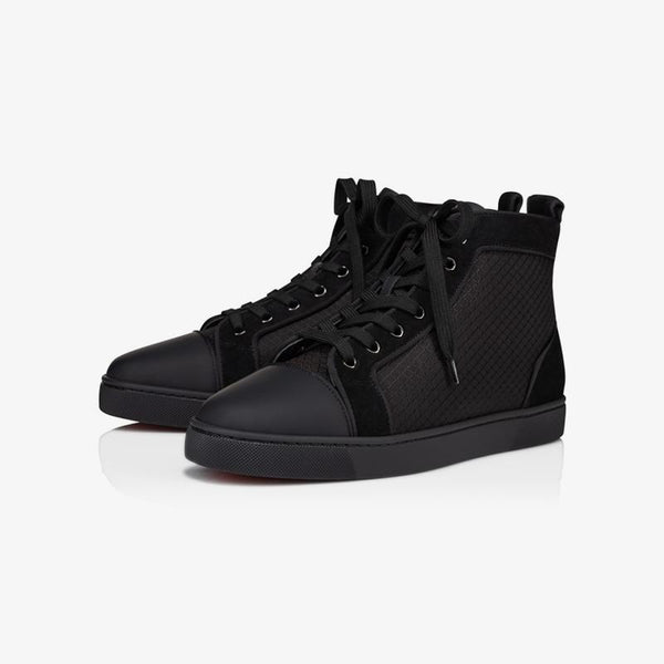 Black Velvet Nylon Sneakers - ARNO CONTI