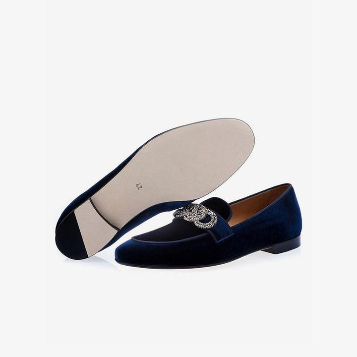 Men's Fashion Loafer Shoes with Chains - Arno Conti Shoe