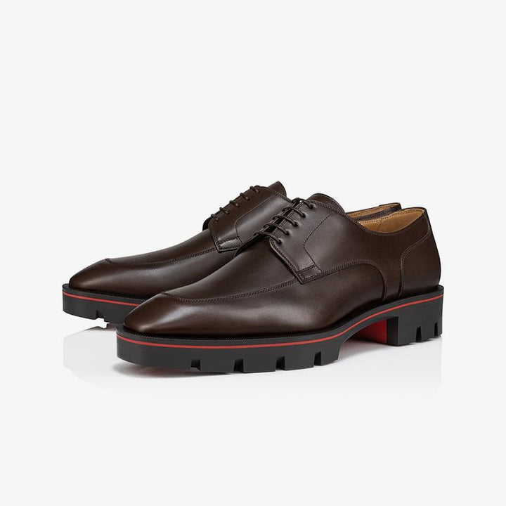 Men‘s ’Brown Calfskin City Shoes - ARNO CONTI