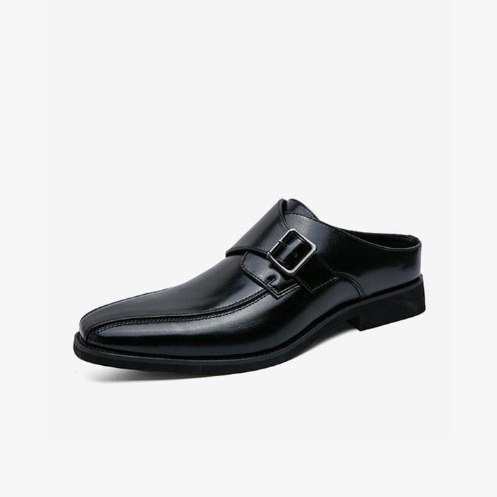 Buckle Punk Round Toe Slip On Shoe - ARNO CONTI