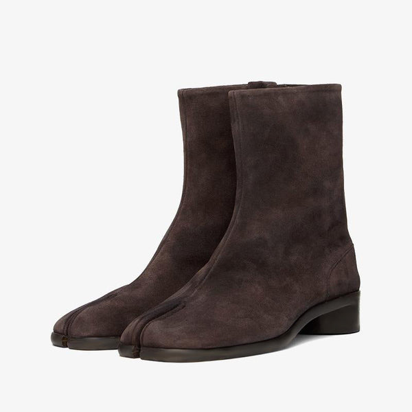 Ankle-High Suede Boots - Arno Conti Shoe