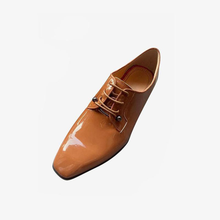 Slip-On Patent Leather Dress Shoes - ARNO CONTI