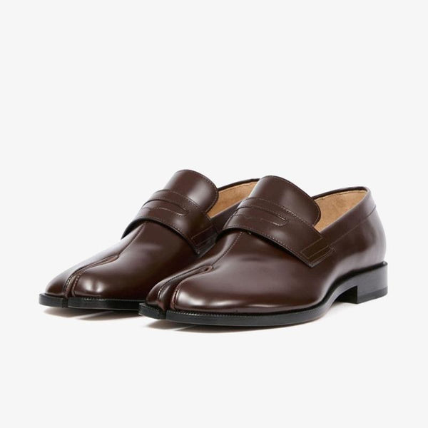 Chocolate Brown Slip-On Loafers - Arno Conti Shoe