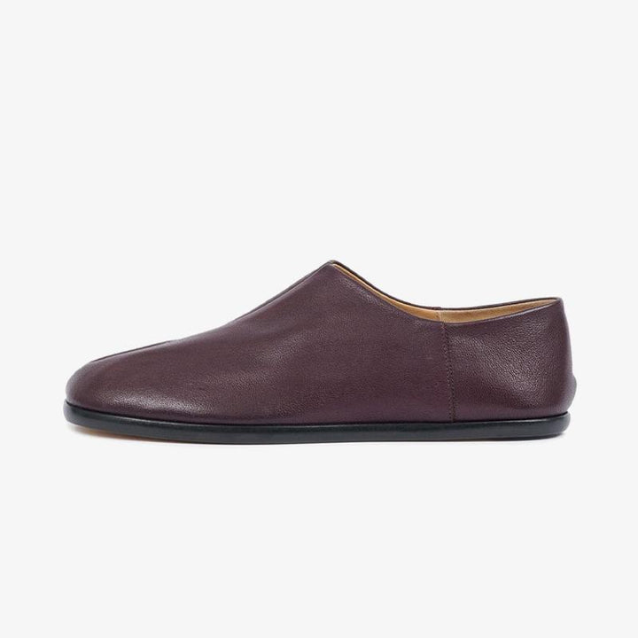 Bordeaux Grained Leather Shoes - Arno Conti Shoe