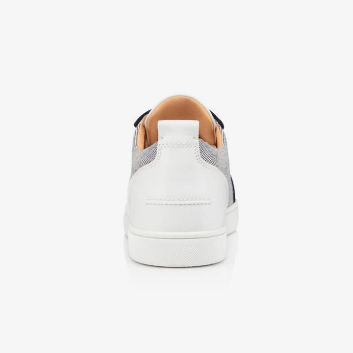 Vintage Canvas Leather Sneaker Navy - ARNO CONTI