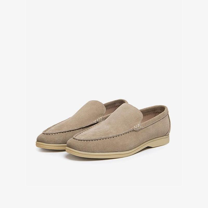 Men's Cowhide Slip-On Loafer Shoes - Arno Conti Shoe