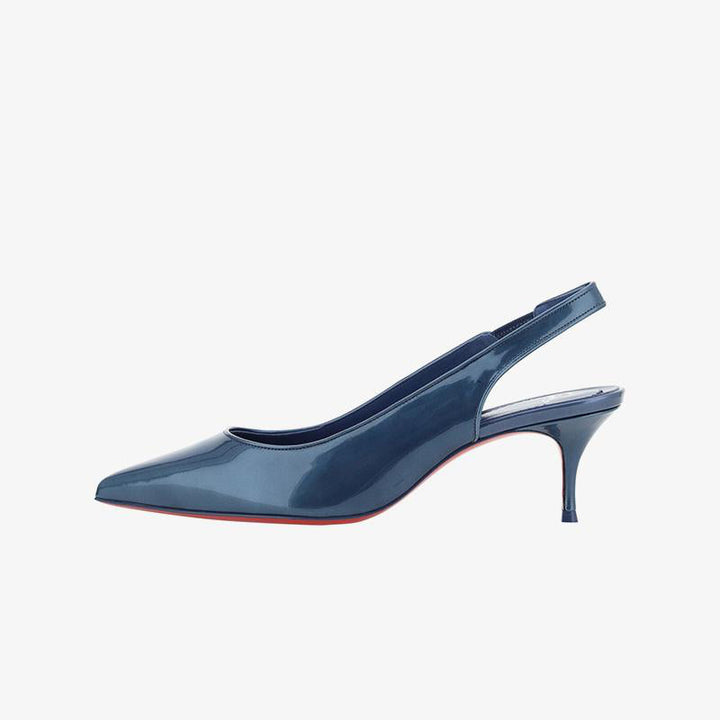 Trendy Patent Leather Sporty Pumps Stiletto - ARNO CONTI
