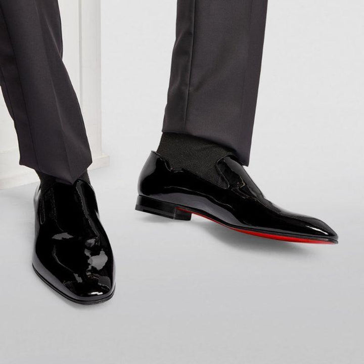 Elegant Patent Leather Loafers - ARNO CONTI