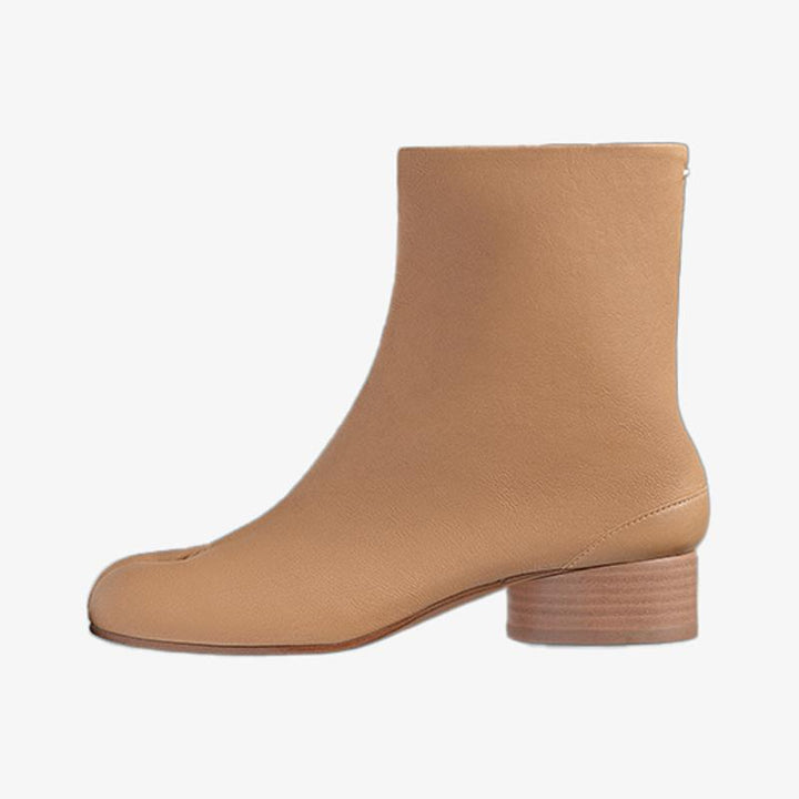 Trendy Nappa Leather Ankle Boots - Arno Conti Shoe