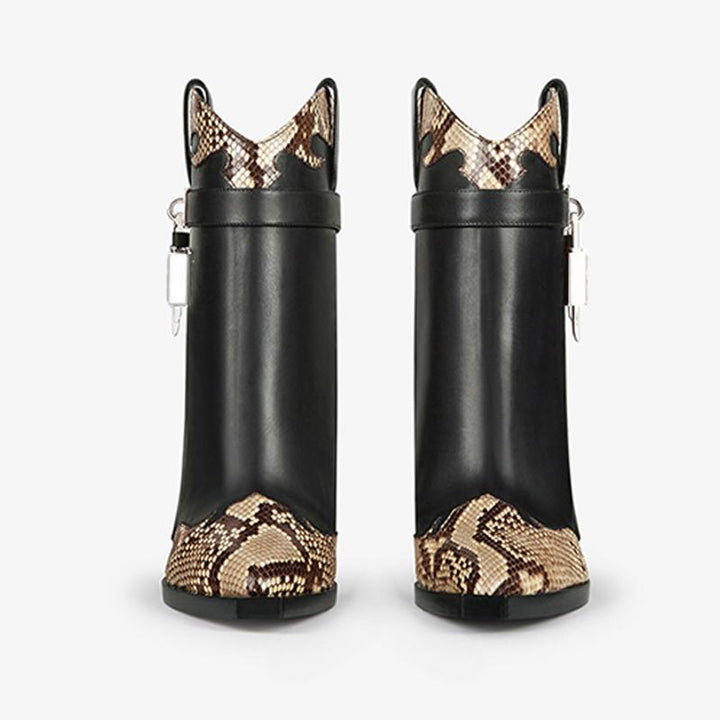 Black Ankle Boots 100mm - Arno Conti Shoe