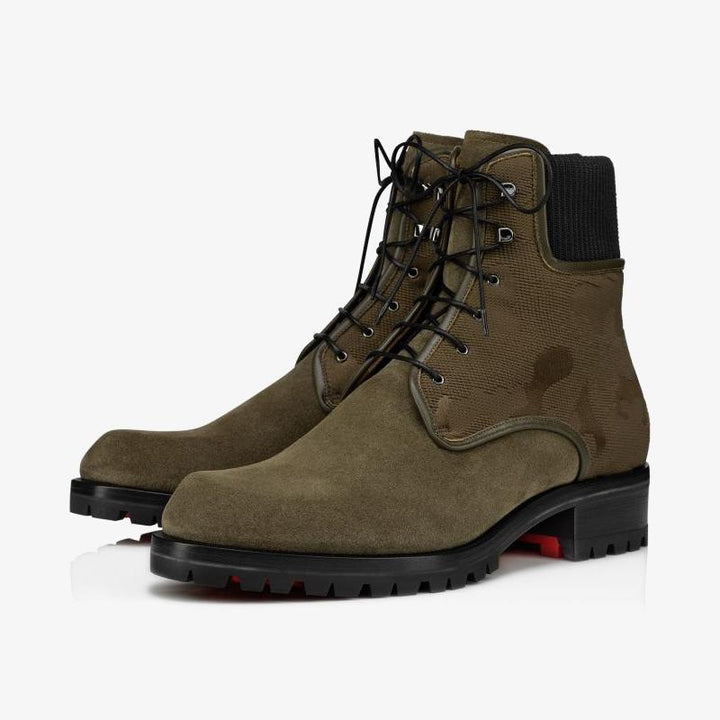 Brown Camouflage Boot - ARNO CONTI