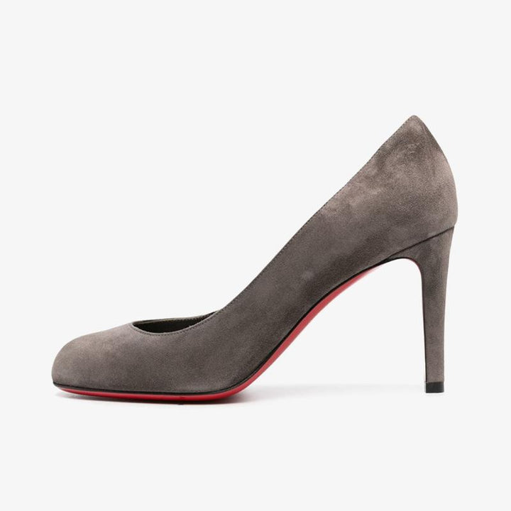 Eye-catching Grey Suede Pumps - ARNO CONTI