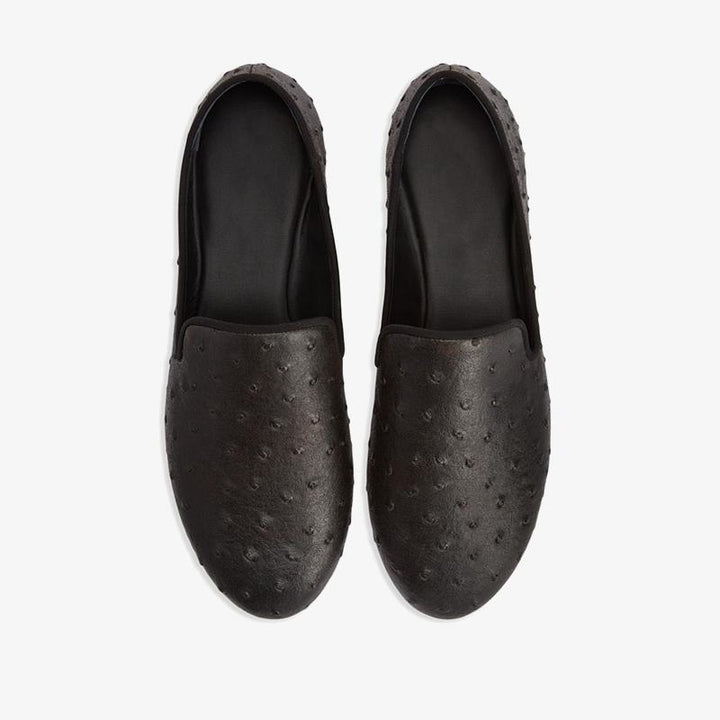 Cedar Brown Leather Loafers - Arno Conti Shoe