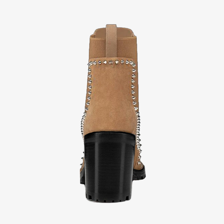 Sleek Suede Ankle Boot - ARNO CONTI