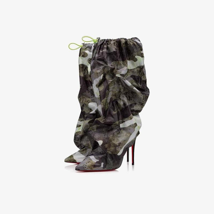 Camouflage Stiletto Boot - ARNO CONTI