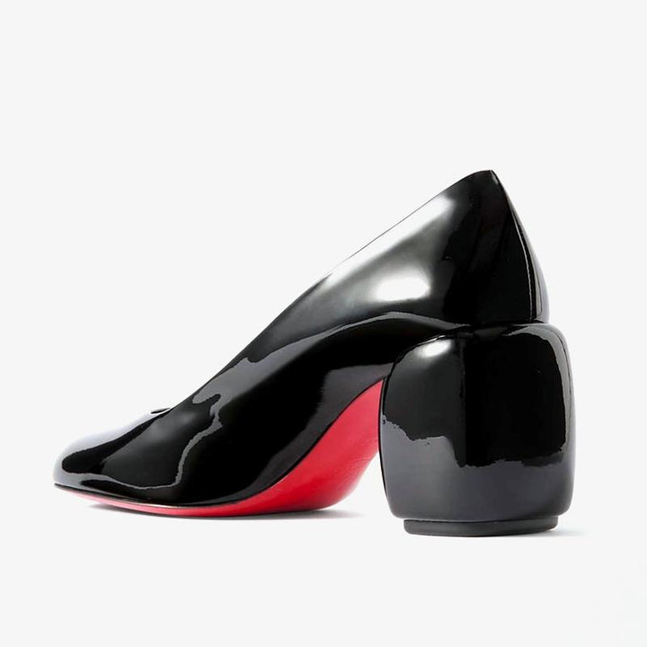 Refined Black Patent Leather Pumps - ARNO CONTI