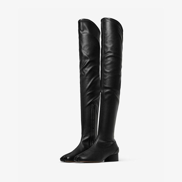 Split-Toe Over-the-Knee Boots Women?ˉs - Arno Conti Shoe