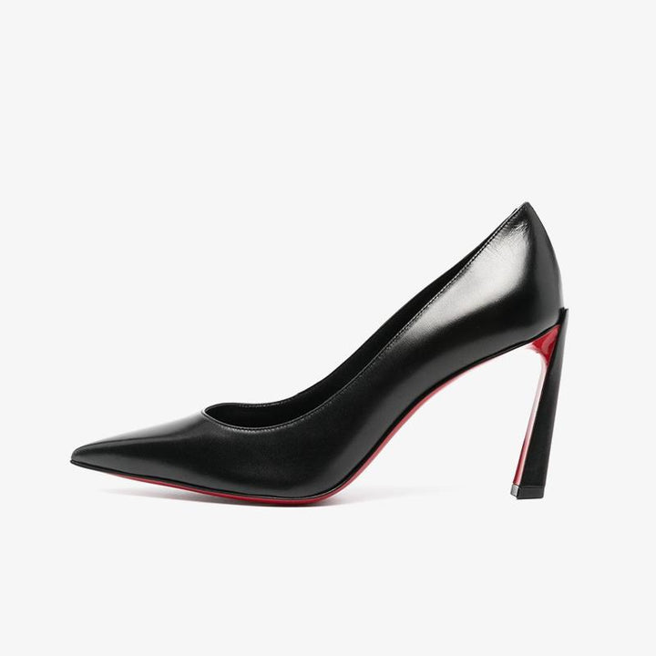 Chic Black Leather Pumps - ARNO CONTI