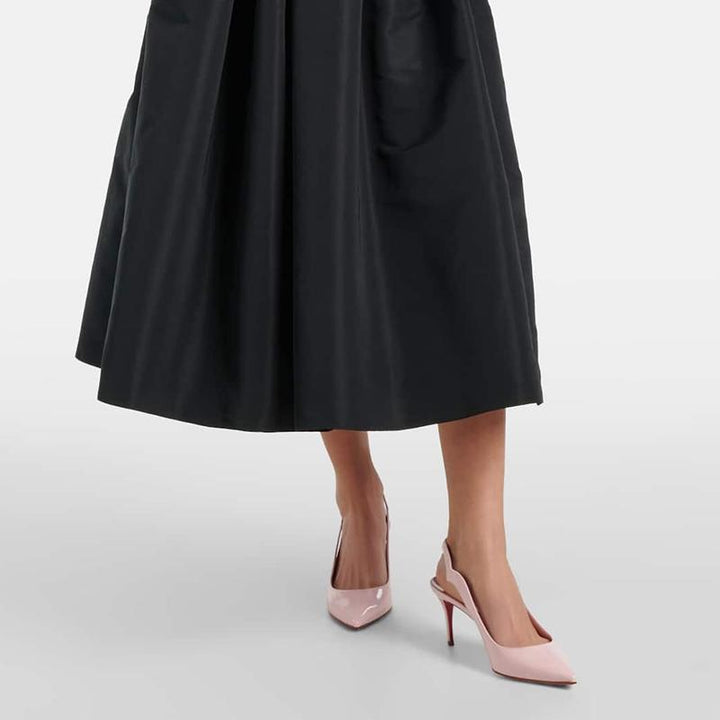 Elegant Light Pink Leather Pumps - ARNO CONTI