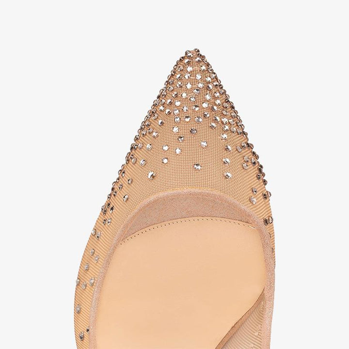 Strass-Embellished Stiletto Pump - ARNO CONTI