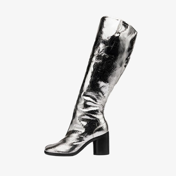 Knee-High Boots with Split-toe - Arno Conti Shoe