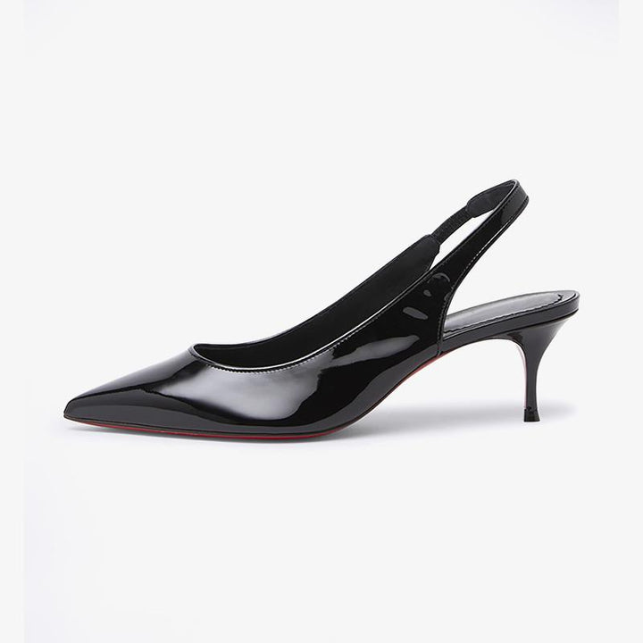 Stylish Patent Leather Sporty Pumps - ARNO CONTI