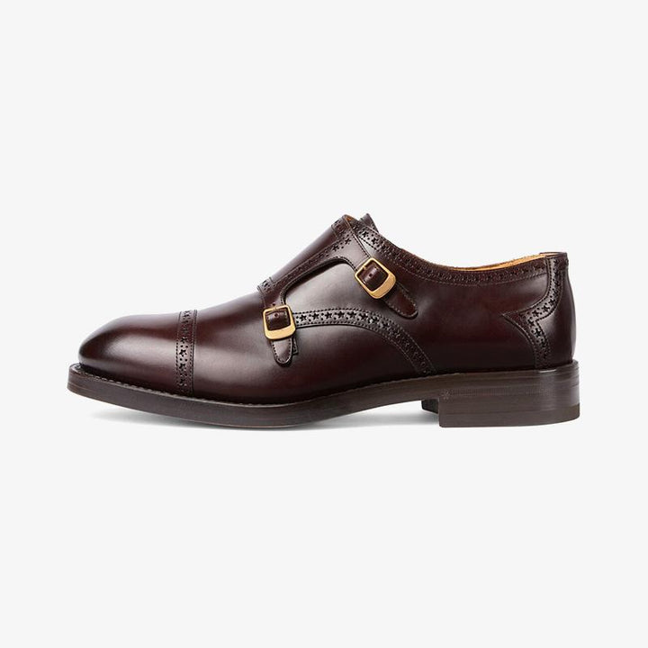 Genuine Crocodile-Embossed Leather Loafers - Arno Conti Shoe