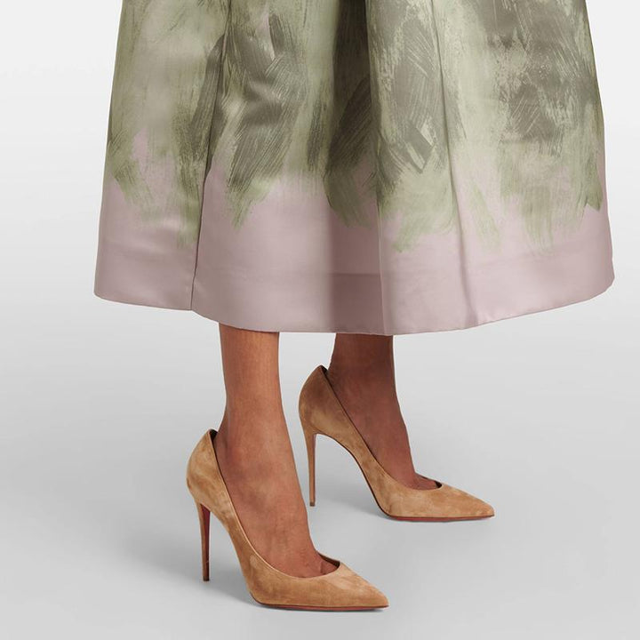 Eye-catching Brown Leather Pumps - ARNO CONTI