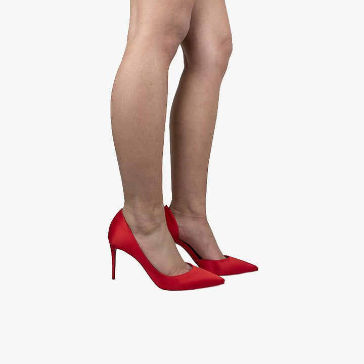 Red Suede Pumps - ARNO CONTI
