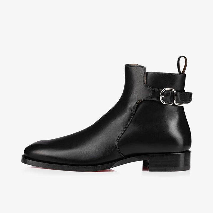 Adjustable Black Tapered Boot - ARNO CONTI