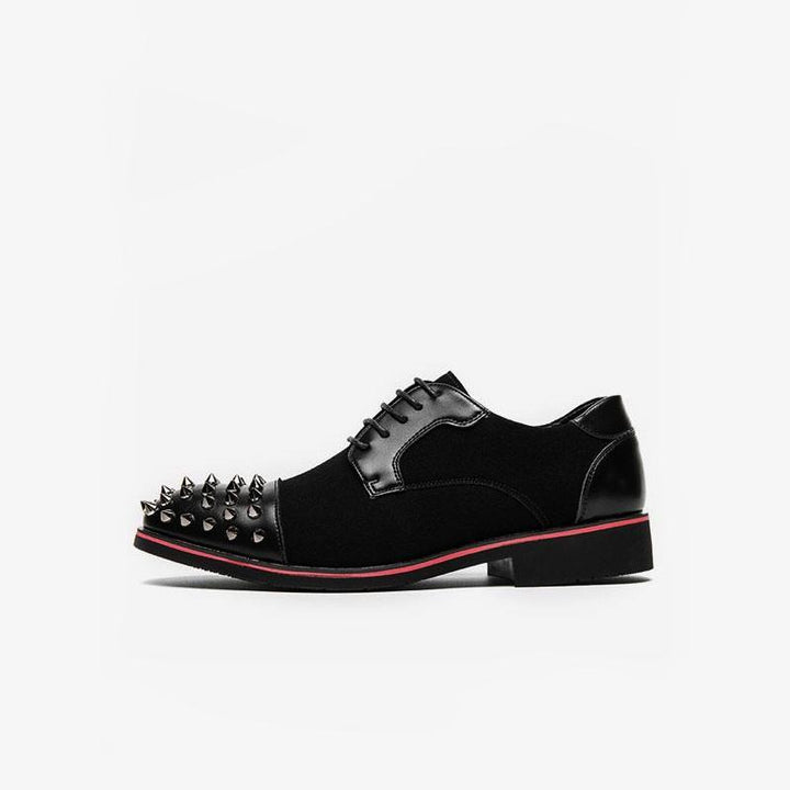 Dress Shoes Stylish Rivets Lace Up - ARNO CONTI