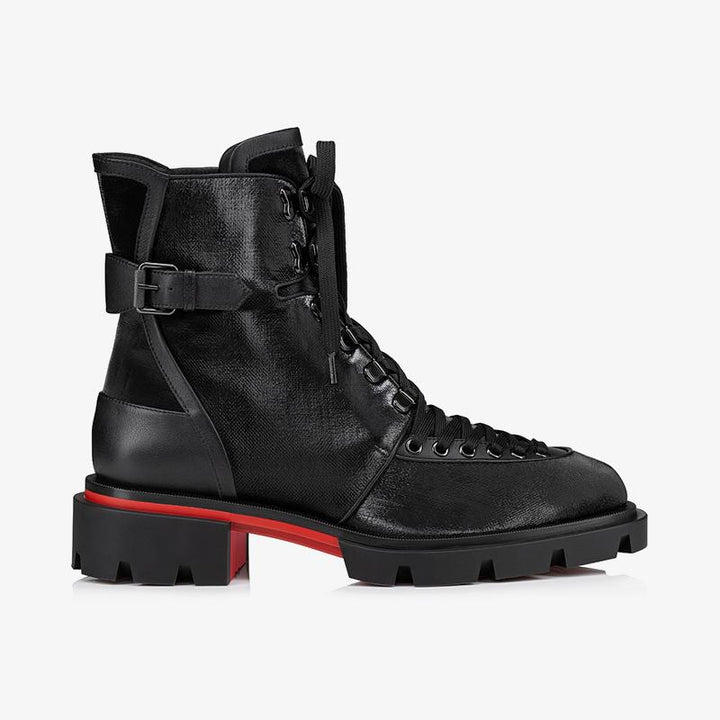 Black Coated Fabric Boot - ARNO CONTI