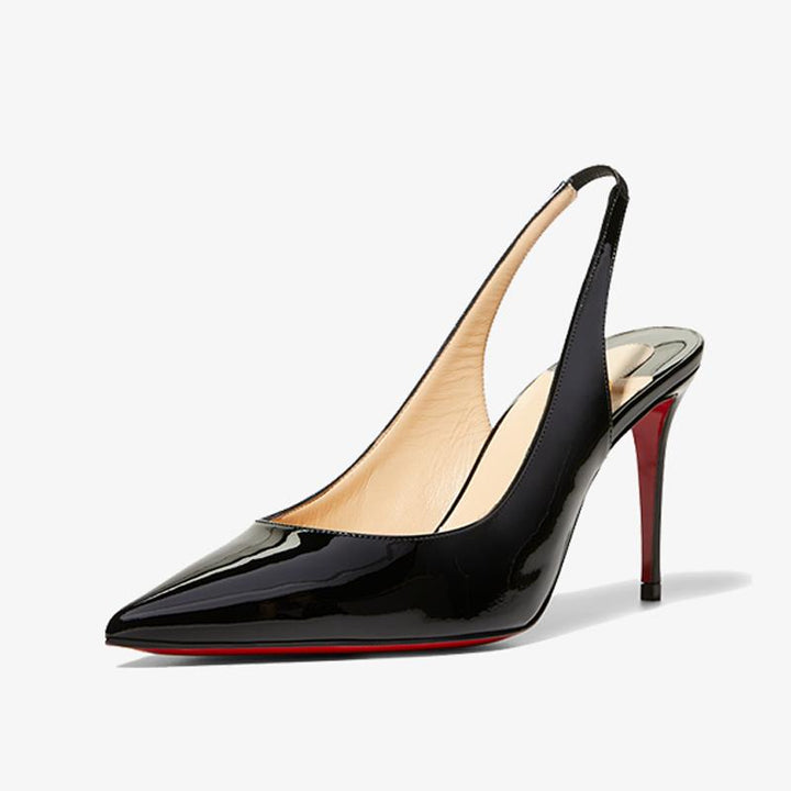 Elegant Patent Calf Leather Pump - ARNO CONTI
