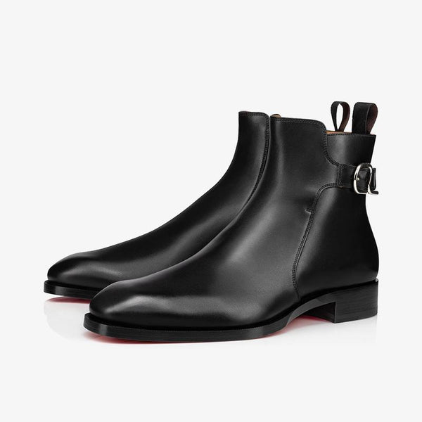 Adjustable Black Tapered Boot - ARNO CONTI