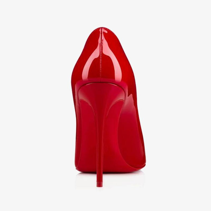 Stylish Red Patent Calf Leather Pump - ARNO CONTI