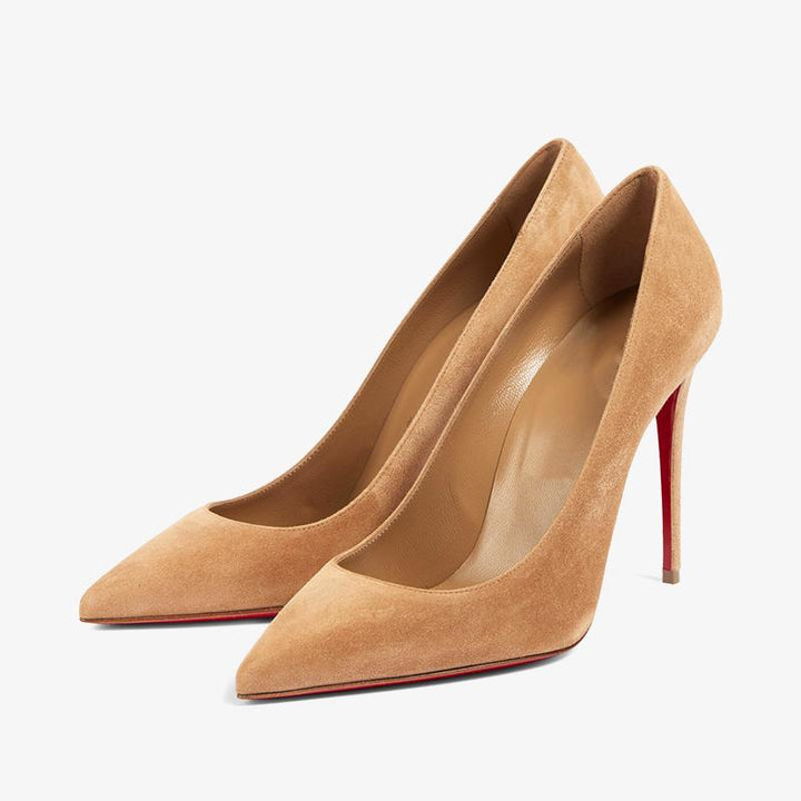 Eye-catching Brown Leather Pumps - ARNO CONTI