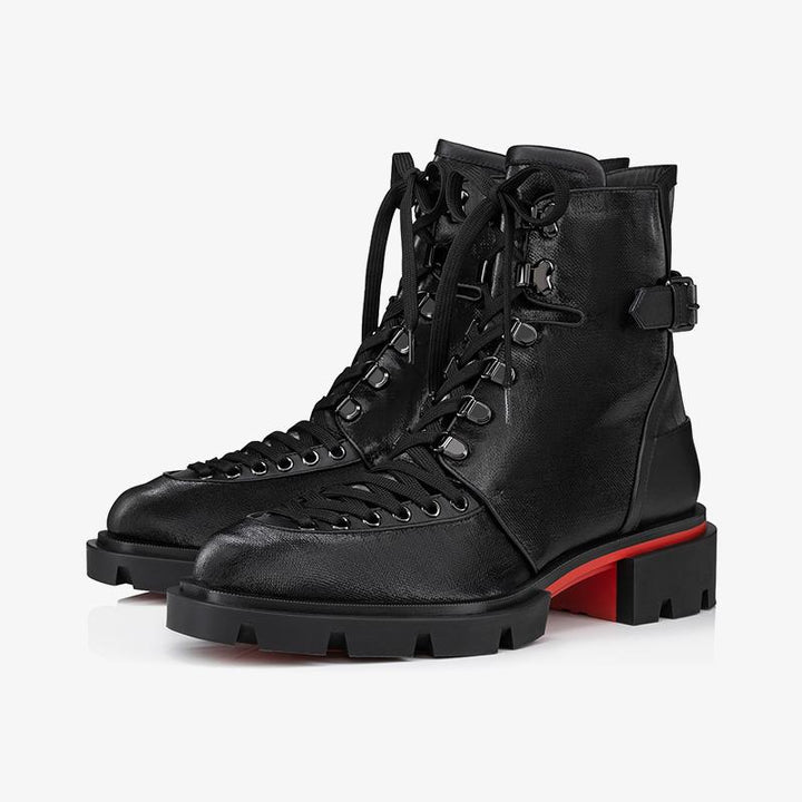 Black Coated Fabric Boot - ARNO CONTI