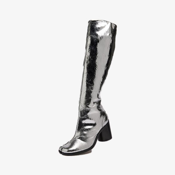 Knee-High Boots with Split-toe - Arno Conti Shoe