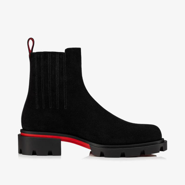 Urban Black Suede Boots - ARNO CONTI