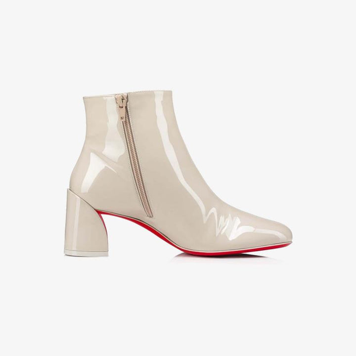 White Patent Ankle Boot - ARNO CONTI