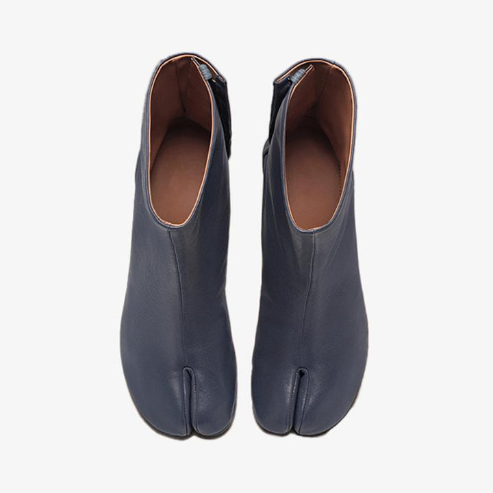 Nappa Leather Tabi Ankle Boots - Arno Conti Shoe