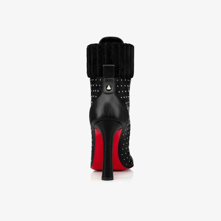 Chic Black Calfskin Ankle Boot - ARNO CONTI